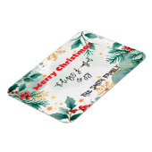 Gepersonaliseerde Waterverf Tidings of Comfort & J Magneet (Linkerzijde)