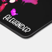 Gepersonaliseerde Waterverf Tijger Hoofd Bureaumat (Hoek)