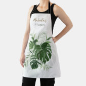 Gepersonaliseerde Waterverf Tropical Leaves Greene Schort (Insitu)