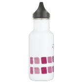 Gepersonaliseerde Waterverf Waterfles Waterfles (Links)