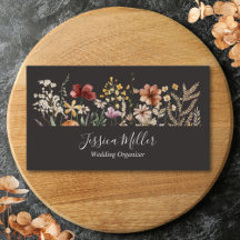 Gepersonaliseerde Waterverf Wildflower  Bloemen