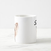 Gepersonaliseerde Waterverf Yorkie Terrier Mok (Center)