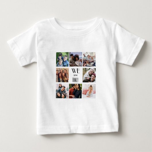 Gepersonaliseerde "We Are Family" foto template (Voorkant)