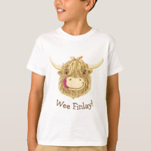 Gepersonaliseerde We Hamish Highland Cow