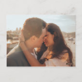 Gepersonaliseerde We’re Engaged Party Foto uitnodi Briefkaart (Achterkant)