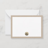 Gepersonaliseerde Wealth Management Note Cards Notitiekaartje (Achterkant)