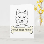 Gepersonaliseerde website kaart (Gele Bloem)