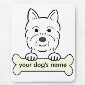 Gepersonaliseerde website muismat (Voorkant)