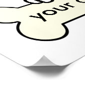 Gepersonaliseerde website poster (Hoek)