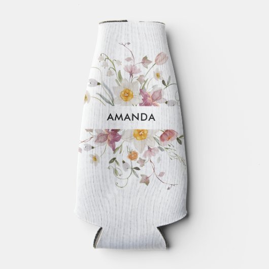 Gepersonaliseerde Wedding Bottle Cooler (Voorkant)