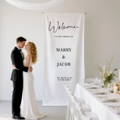 Gepersonaliseerde Wedding Decor repetitie Party We Spandoek
