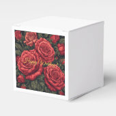 Gepersonaliseerde Wedding Favoriet Boxen – Bloemon Bedankdoosjes (Voorkant Zijde)