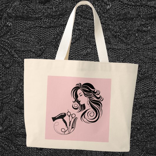 Gepersonaliseerde Wedding Hair Stylist Canvas tas