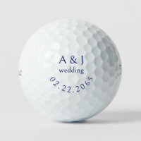 Gepersonaliseerde Wedding Navy Favoriet Titleist P