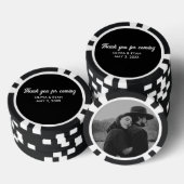 Gepersonaliseerde Wedding Poker Chip Favoriet Beda (Opstapeling)