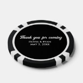 Gepersonaliseerde Wedding Poker Chip Favoriet Beda (Enkel)