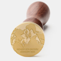 Gepersonaliseerde Wedding Wax Seal Stamp Custom De