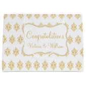 Gepersonaliseerde weduwenkaartje large cadeautasje (Voorkant)