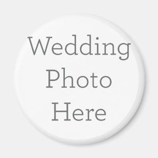 Gepersonaliseerde Weduwfoto Magnet