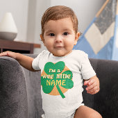 Gepersonaliseerde Wee Little Irish Romper