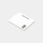 Gepersonaliseerde Weegschaal Zodiac Sign Post-It N Post-it® Notes (Schuin)