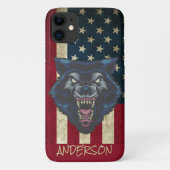 Gepersonaliseerde weerwolf Case-Mate iPhone case (Achterkant)