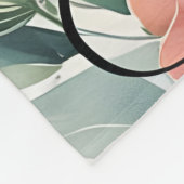 Gepersonaliseerde Wees stil en ken Christelijke vr Fleece Deken (Hoek)