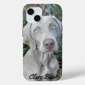 Gepersonaliseerde Weimaraner Hond - Brooklyn's Gar Case-Mate iPhone Case (Achterkant)