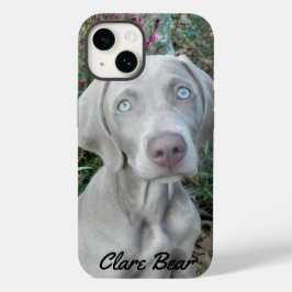 Gepersonaliseerde Weimaraner Hond - Brooklyn's Gar iPhone 15 Case