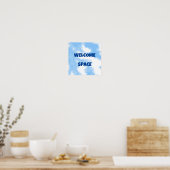 gepersonaliseerde welkomstruimte poster (Keuken)