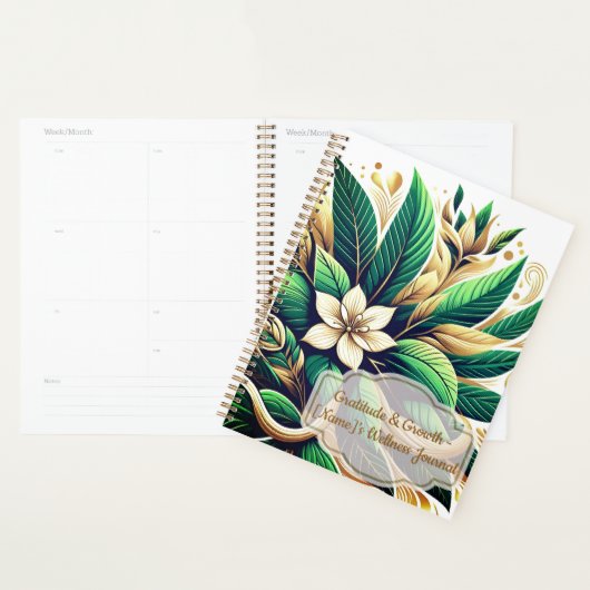 Gepersonaliseerde Wellness Journal - 'Dankbaarheid Planner (Display)