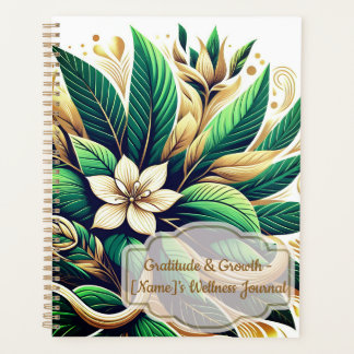 Gepersonaliseerde Wellness Journal - 'Dankbaarheid Planner
