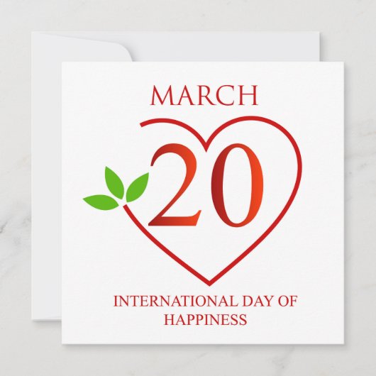 Gepersonaliseerde wensen Internationale Dag van Ge Feestdagenkaart (Voorkant)