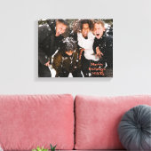 Gepersonaliseerde wensen u het beste in 20XX Canvas Afdruk (Insitu (Woonkamer))