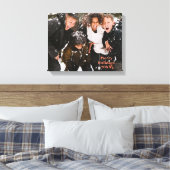 Gepersonaliseerde wensen u het beste in 20XX Canvas Afdruk (Insitu (Slaapkamer))