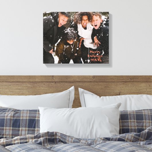 Gepersonaliseerde wensen u het beste in 20XX Canvas Afdruk (Insitu (Slaapkamer))