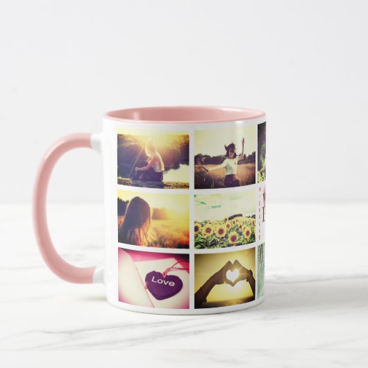 Gepersonaliseerde wereld het beste wat ik van je h mok (Links)