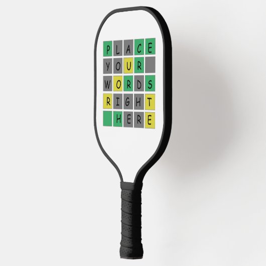 Gepersonaliseerde Wereld Pickleball, Moederdag Pickleball Paddle (Links)