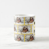 Gepersonaliseerde Werelden Beste Hond Mam Foto Koffiemok (Center)