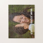 Gepersonaliseerde wereldmam Puzzle Legpuzzel (Verticaal)