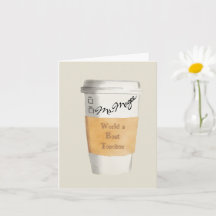 Gepersonaliseerde wereld's beste leraar Gift Coffe