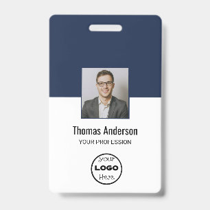 Gepersonaliseerde Werknemersfoto ID Bedrijfsbeveil Badge