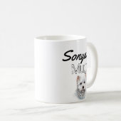 Gepersonaliseerde West Highland White Terrier Koffiemok (Voorkant rechts)