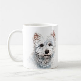 Gepersonaliseerde West Highland White Terrier Koffiemok
