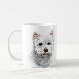 Gepersonaliseerde West Highland White Terrier Koffiemok