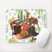 Gepersonaliseerde Western Sheriff Muismat (Met muis)