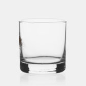 Gepersonaliseerde Westerne Rodeo Cowboy Cowgirl Whisky Glas (Links)