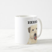 Gepersonaliseerde Wheaten Terrier Koffiemok (Voorkant rechts)