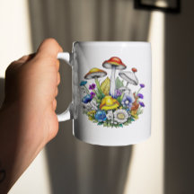 Gepersonaliseerde Whimsical Magische Paddenstoelen