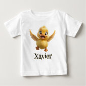 Gepersonaliseerde Whimsical Wonders Baby Duck T-sh (Voorkant)
